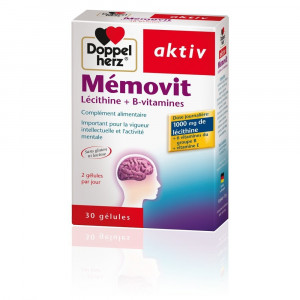 AKTIV MEMOVIT Lécithine + B-vitamines, 30 Gélules