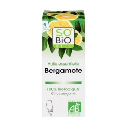 SO'BIO Huile essentielle bergamote Bio, 10 mL