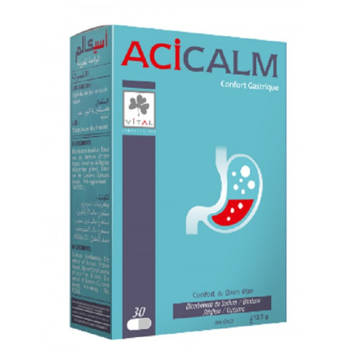 Vital Acicalm Gastric Comfort 30gelules Pharmashop